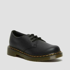 Black 3 eye leather Dr. Martens oxfords